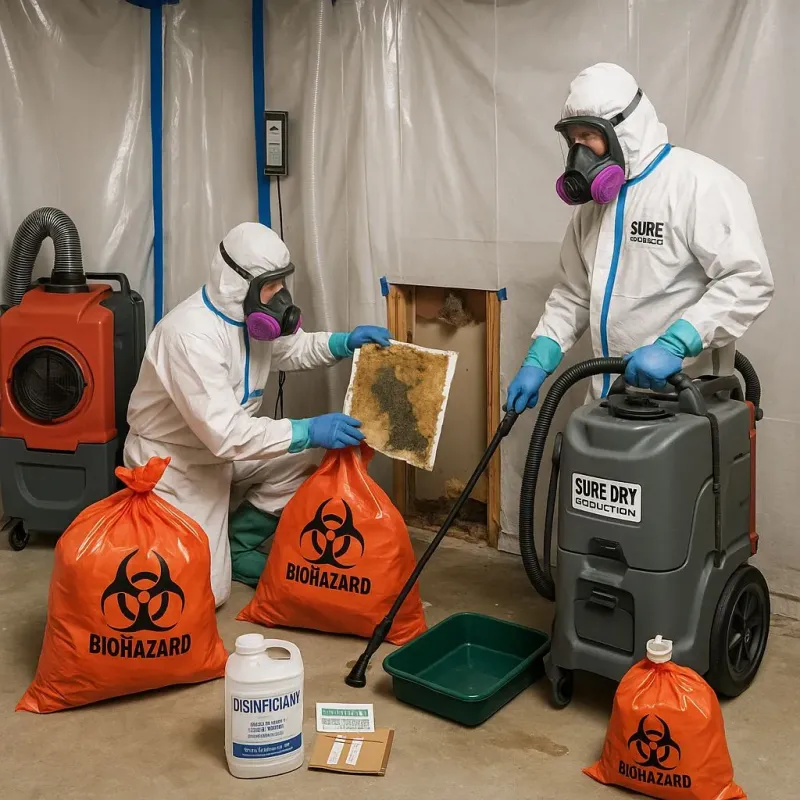 Contaminated Water Handling Protocols process in Richland County, IL