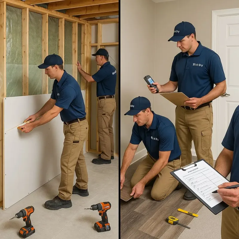 Repairs and Reconstruction process in Richland County, IL